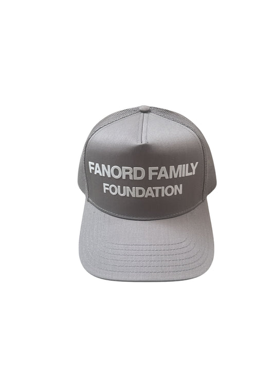 Family Family Foundation Gray & White  Hat