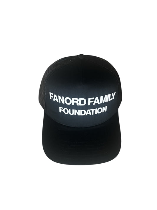 Fanord Family Foundation Black & White Hat